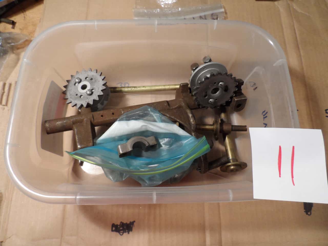 Clear Bin 11